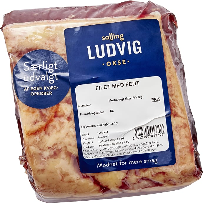 Ludvig Oksefilet med Fedt