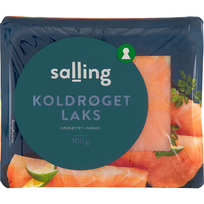 Salling Koldrøget laks i skiver