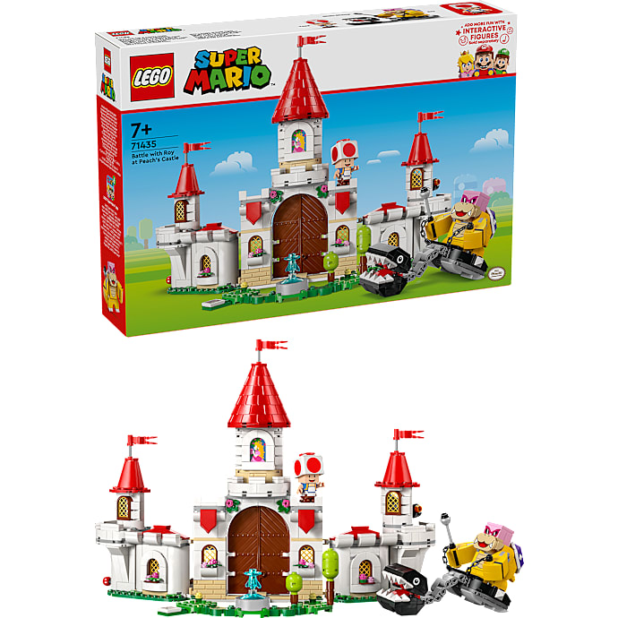 LEGO Super Mario Kamp mod Roy ved Peach's Slot 71435