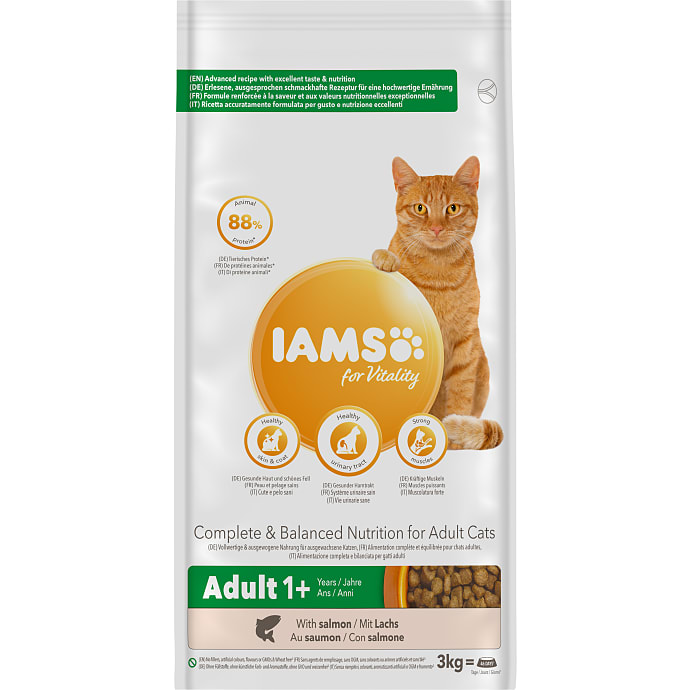 IAMS Tørfoder med laks