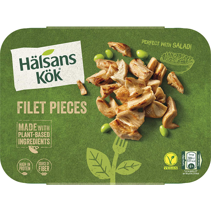 Plantebaserede bidder vegansk