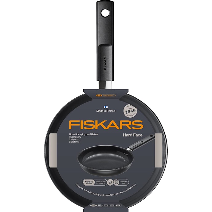 Fiskars Hard Face stegepande 24 cm