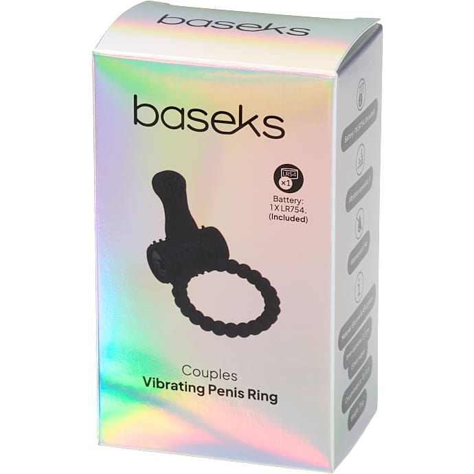 Baseks Vibrerende Penisring til Par