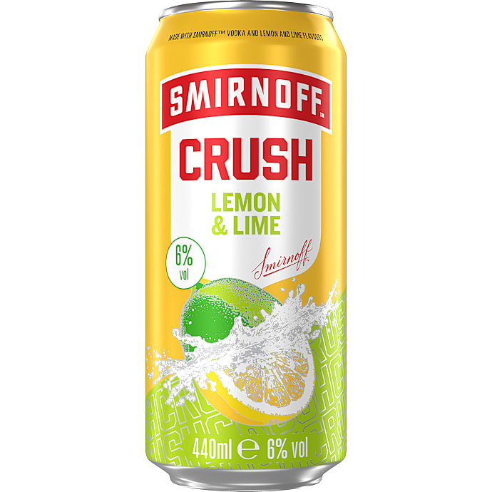 Smirnoff Vodka Crush Lemon & Lime