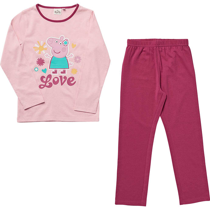 Gurli Gris pyjamas str. 98/104 - lyserød/pink
