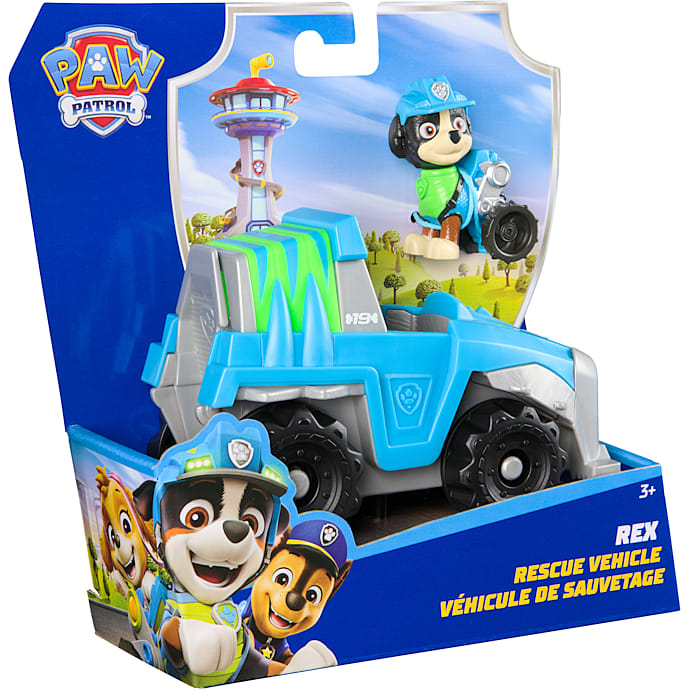Paw Patrol Rex Dinosaur Redningskøretøj