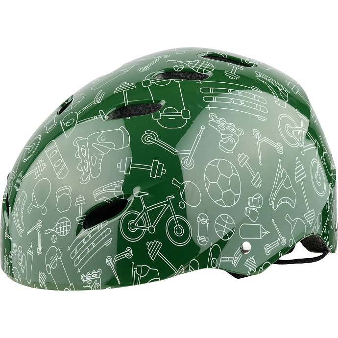 SCO Cykelhjelm Skater Grøn