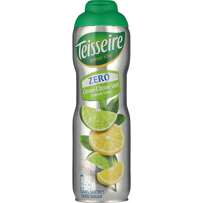 Lime- og citrondrik til opblanding
