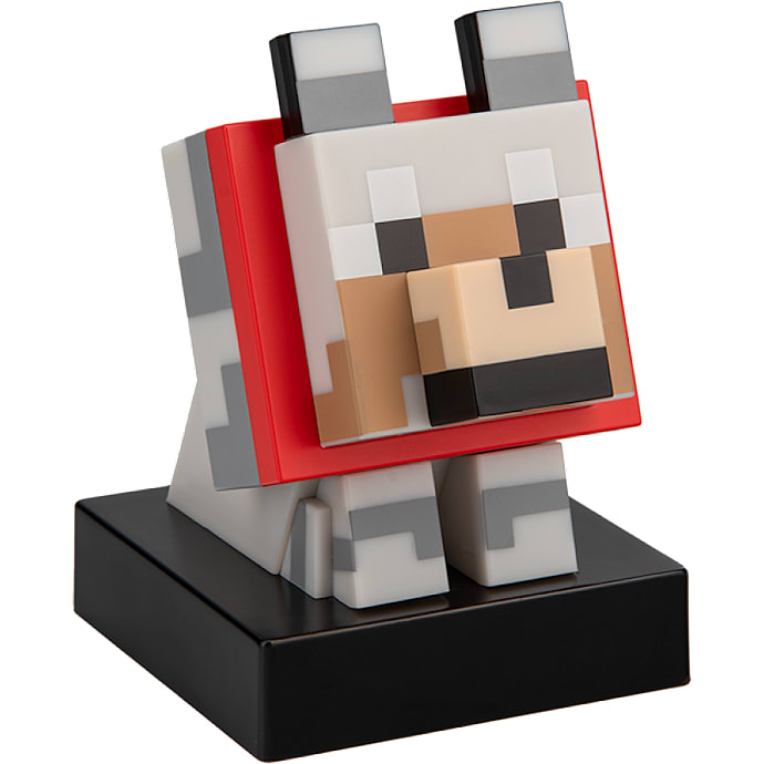 Paladone Minecraft Wolf Lampe Grå