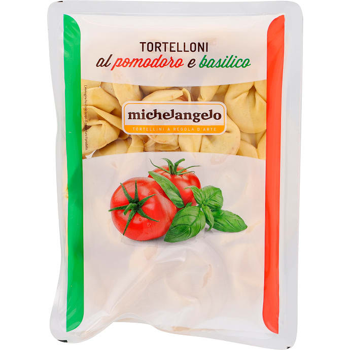 Michelangelo Tortelloni tomat & basilikum