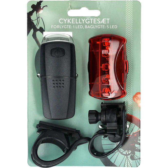 Cykellygte LED 6-pak
