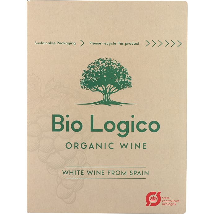 Bio Logico Hvidvin Øko 3 L