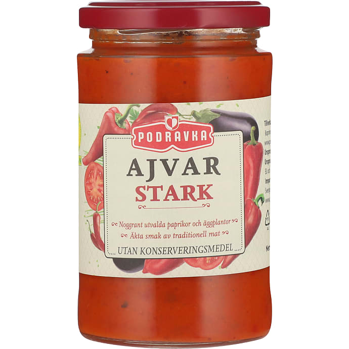 Ajvar sauce stærk