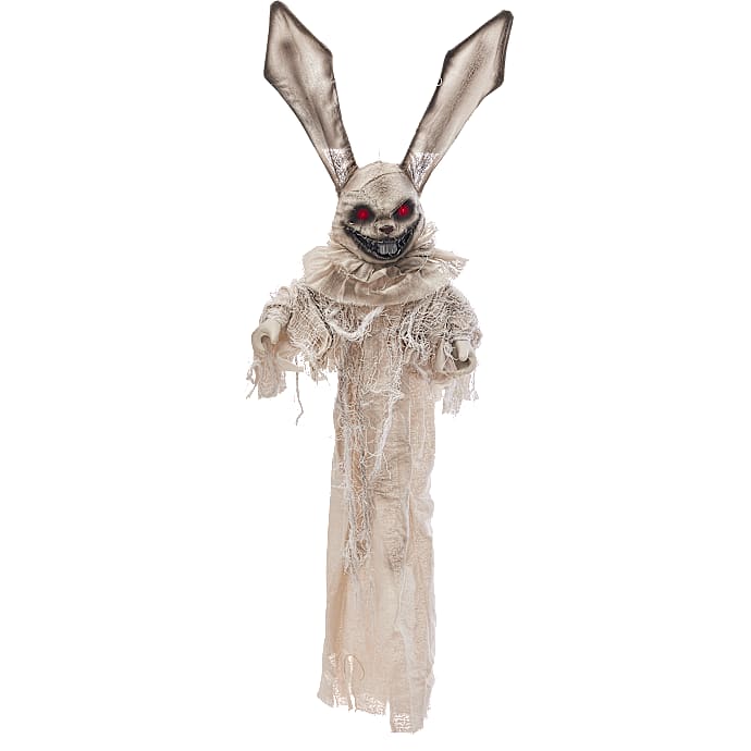 Halloween kanin 108 cm - hvid