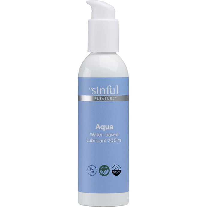 Sinful Aqua vandbaseret glidecreme 200 ml