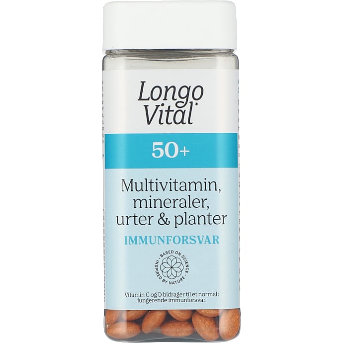 Longo Vital Multivitamin 50+ 180 stk