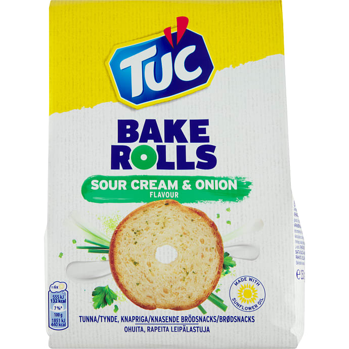 Tuc Brødsnacks Sour Cream & Onion