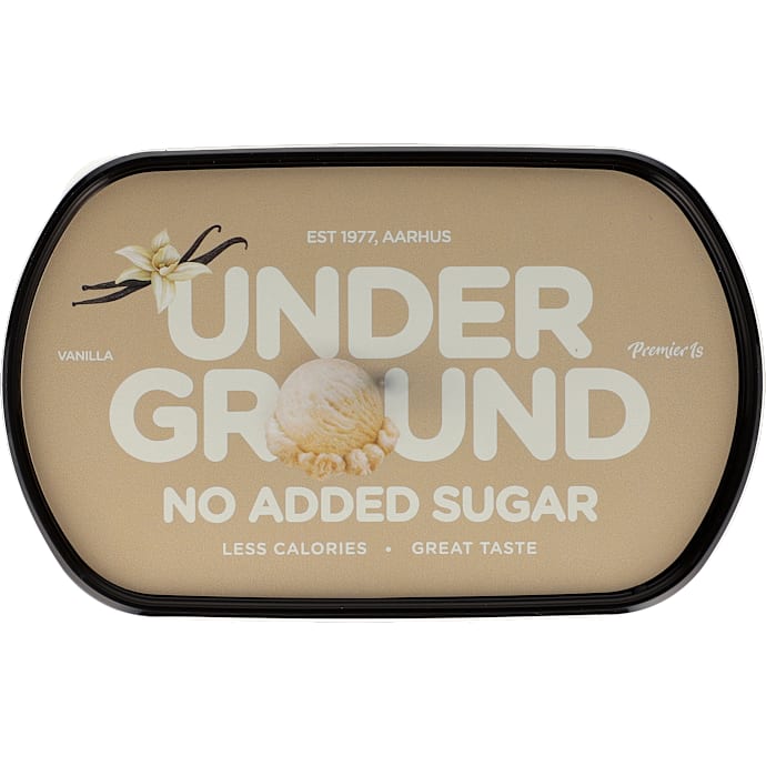 Underground Mælkeis Vanilje 750 ml