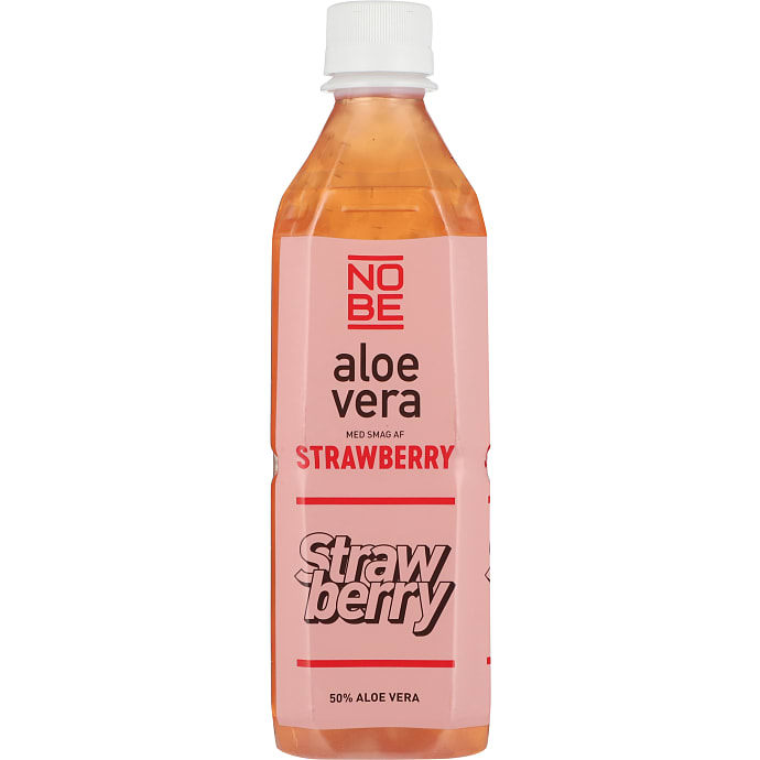Nobe Aloe vera drik jordbær 500 ml
