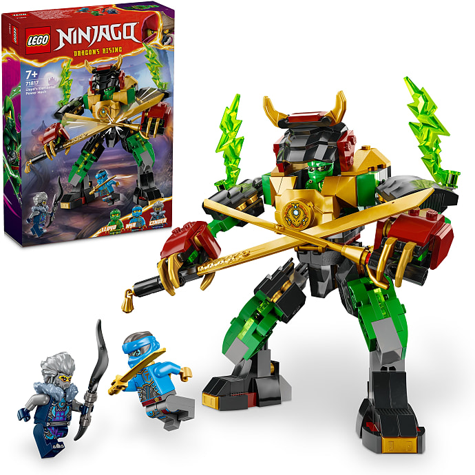 LEGO NINJAGO Lloyds elementkraftrobot 71817