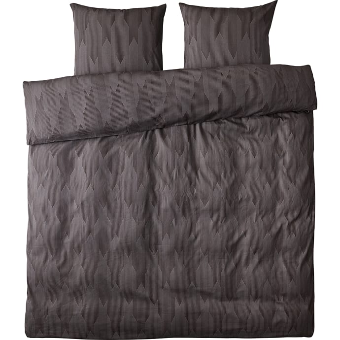 MAISON sengetøj 200x220 cm - mønstret brun