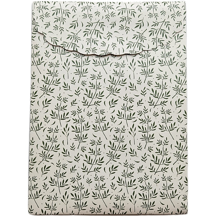 Gavepose med velcro 19x26 cm grene