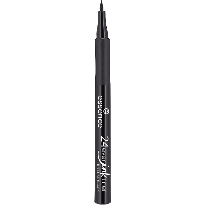 Flydende eyeliner 01 Intense Black