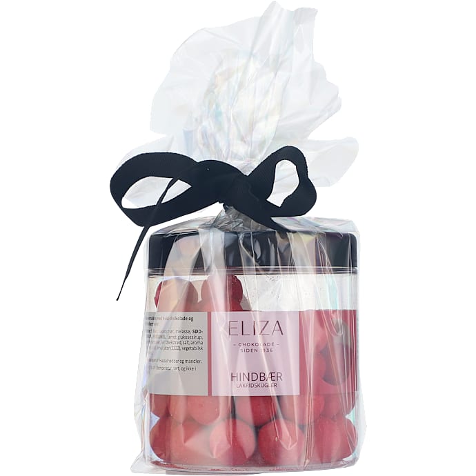 Eliza Chokoladekugler hvid chokolade hindbærpulver