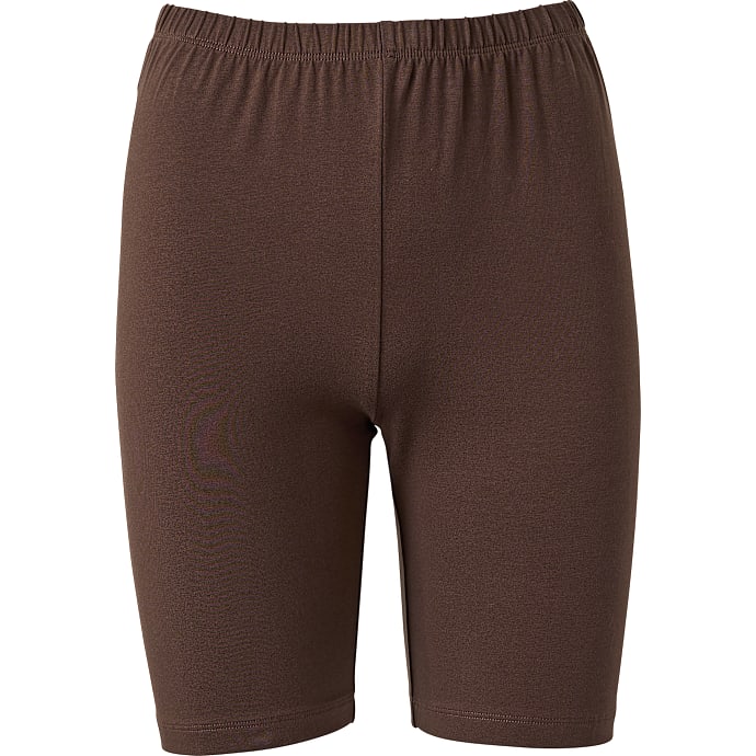 VRS Dame Leggings Korte Str. S Brun