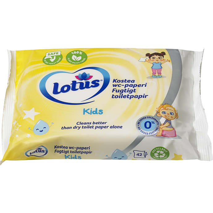 Fugtigt toiletpapir