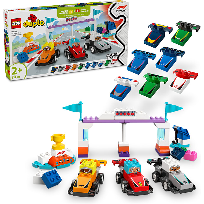 LEGO DUPLO Teams Racerbiler og Kørere 10445