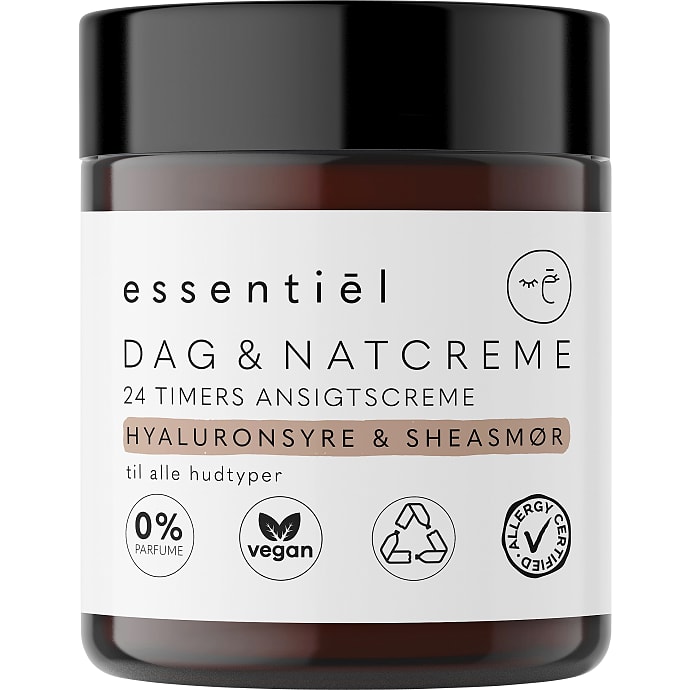 Ansigtscreme m. hyaluronsyre og sheasmør