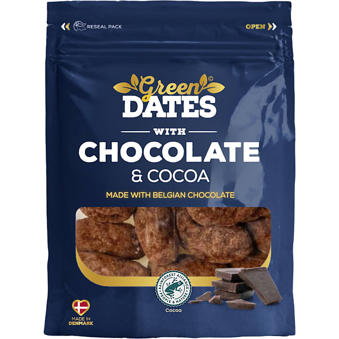 Dadler m. chokolade og kakao
