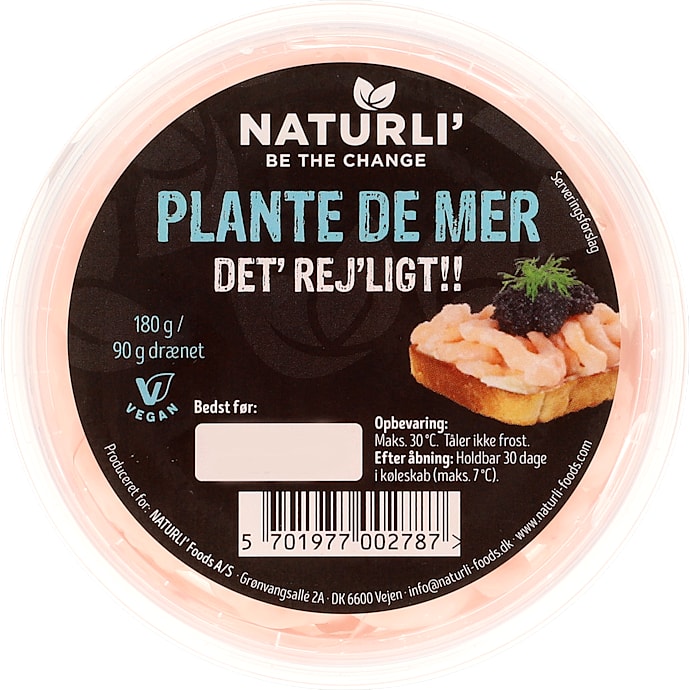 Naturli', Plantebaseret pålæg