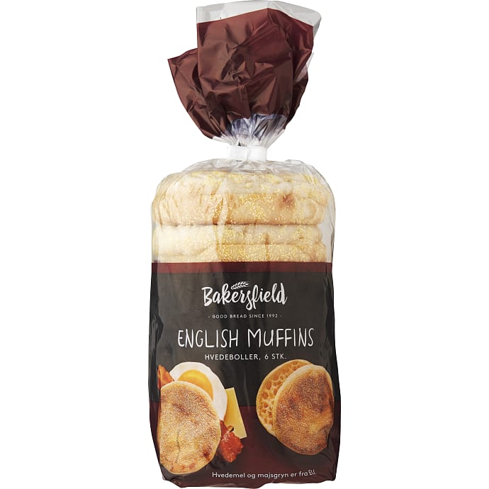 Bakersfield Engelske muffins 335 g