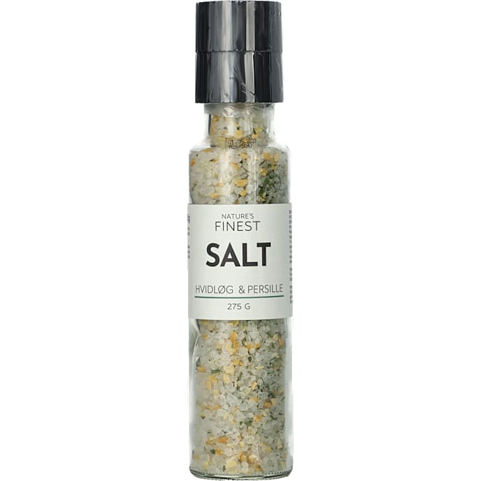Nature's Finest Salt med hvidløg og persille