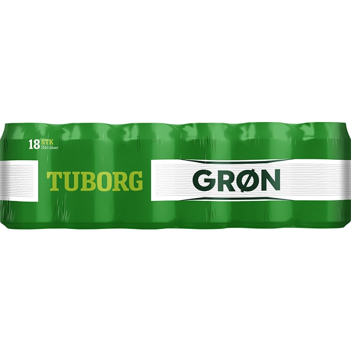Grøn Tuborg Pilsner