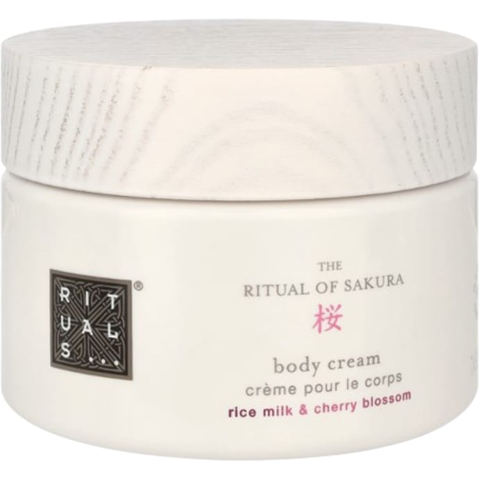 Bodycreme m. rismælk og kirsebærblomst