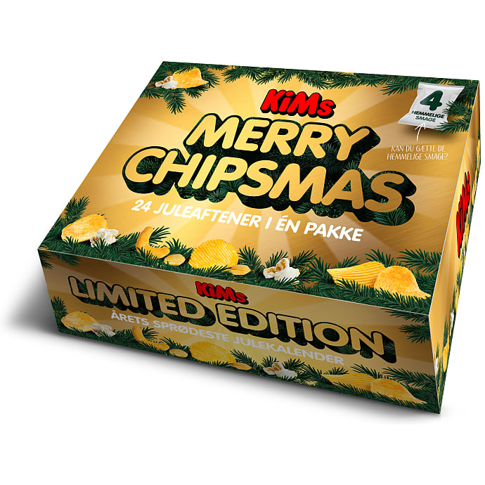 Julekalender m. chips og nødder
