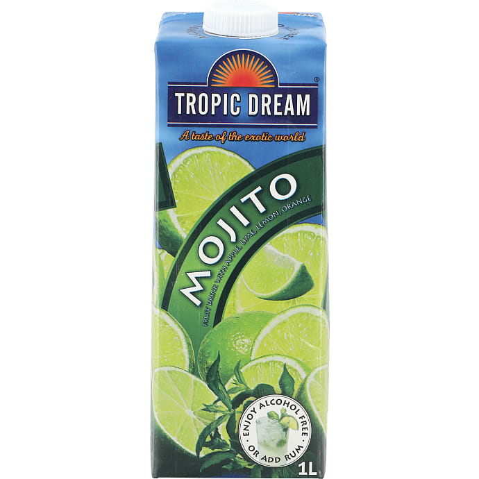Frugtdrik m. mojitosmag