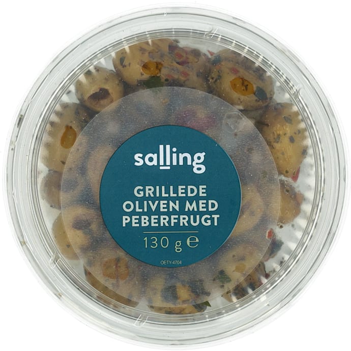 Salling Grillede oliven m. peber