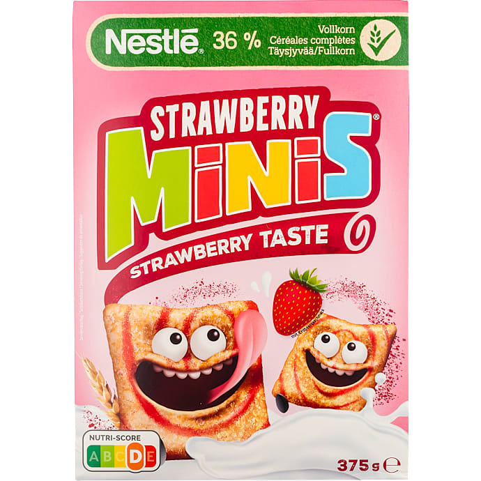 Minis m. jordbærsmag