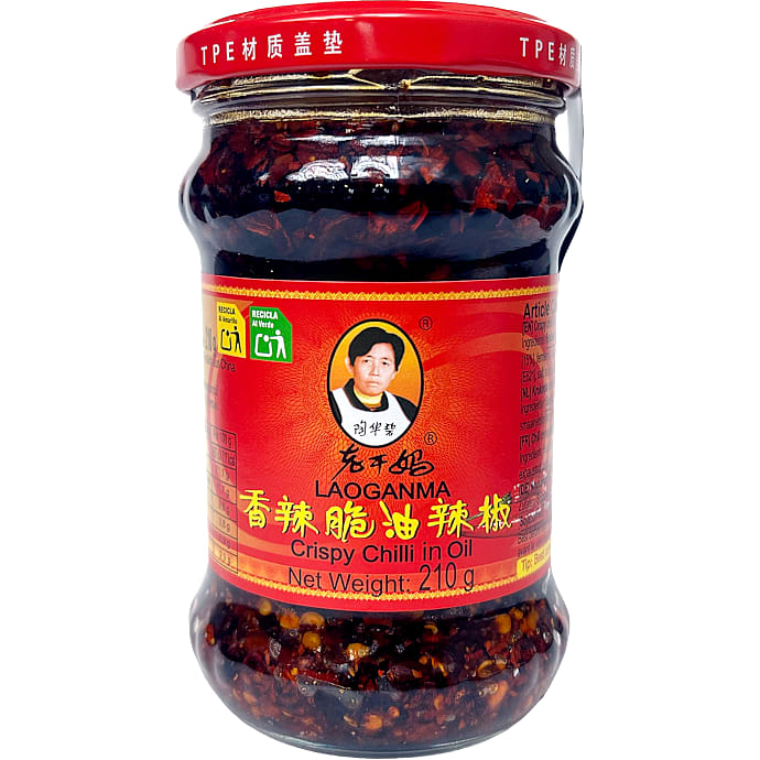 Sprød Chili i olie – produktbillede