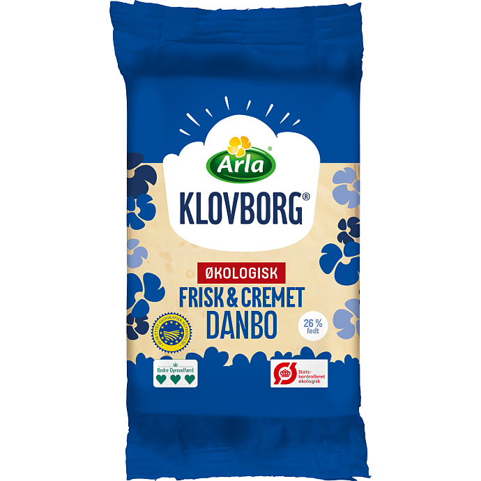 Danbo skæreost mellemlagret 45+ øko