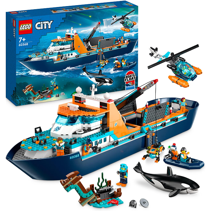 LEGO City Polarudforskningsskib 60368