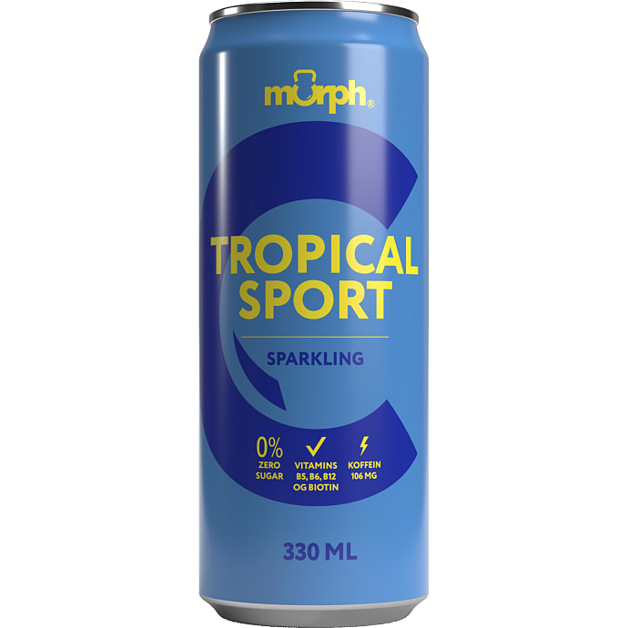 Sportsdrik  m. tropisk frugtsmag sukkerfri