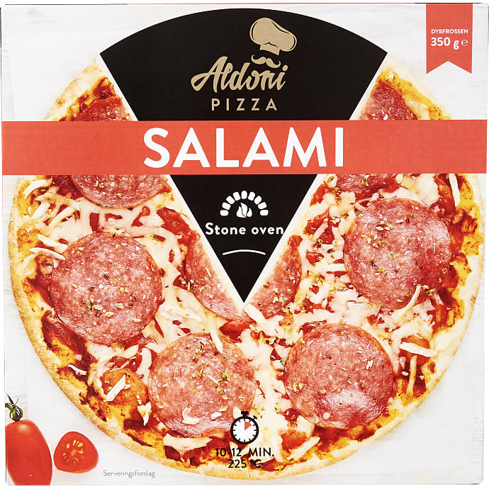 Aldoni Pizza med Salami 350 g