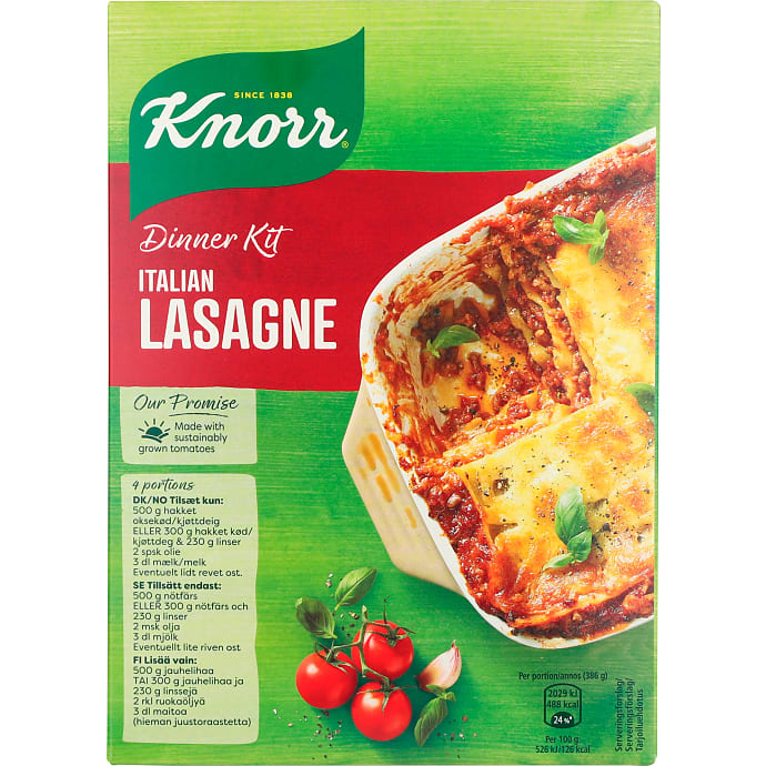 Knorr Lasagne Dinner Kit