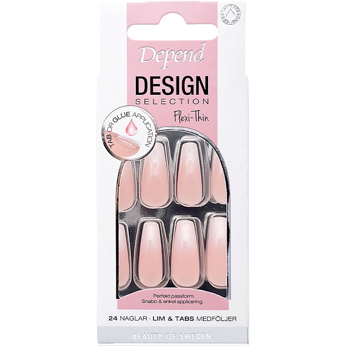 Depend Kunstige Negle French Ombre