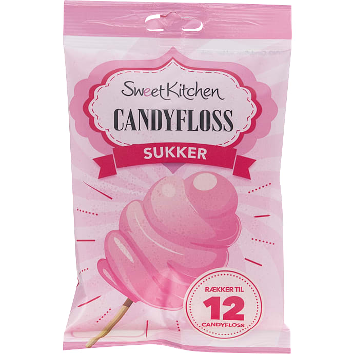 Sweetkitchen Candyfloss Sukker Pink